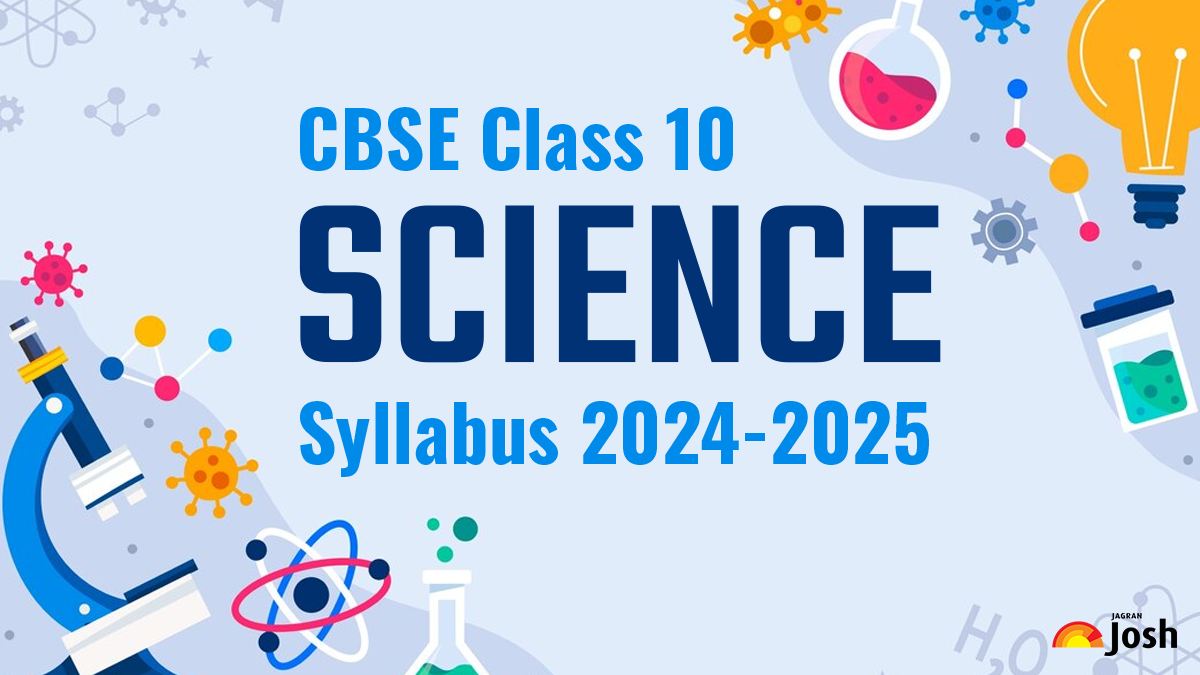 CBSE Class 10 Science Syllabus 2024-25 with Exam Pattern: Download PDF Here