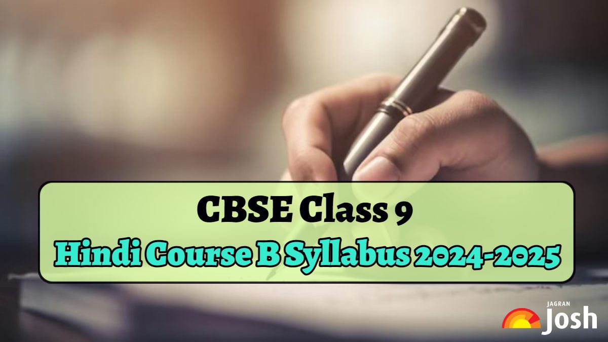 CBSE Class 9 Hindi B Syllabus 2024-25: Download PDF Here