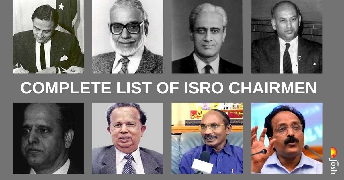 List of ISRO Chairman 2024: Name, Tenure and Other Important Facts