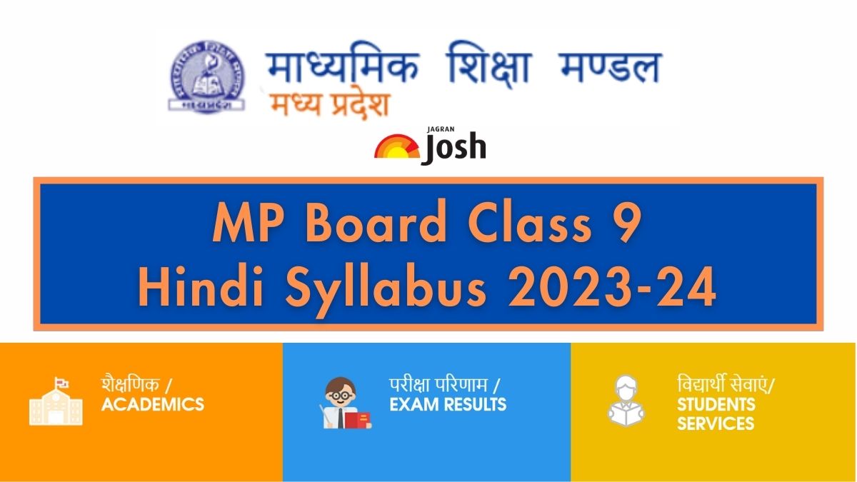 MP Board 9th Hindi Syllabus 2023-24: Download Revised MPBSE Hindi Syllabus PDF