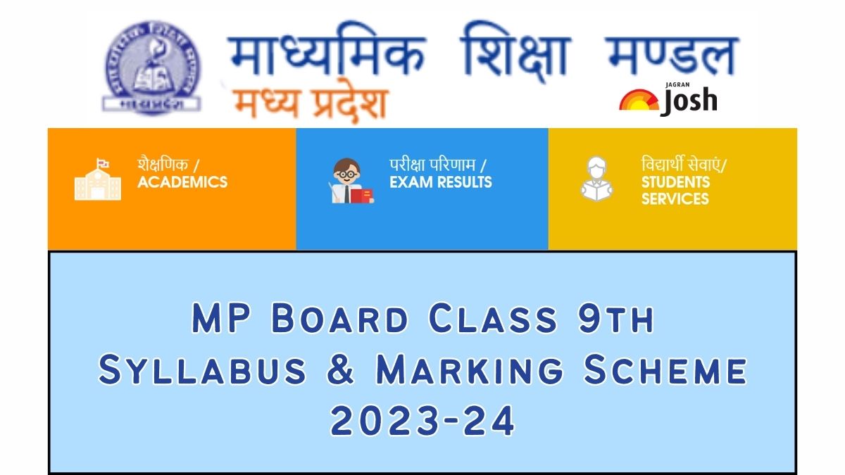 MP Board 9th Syllabus 2023-24: Download Revised MPBSE Class 9 Syllabus PDF