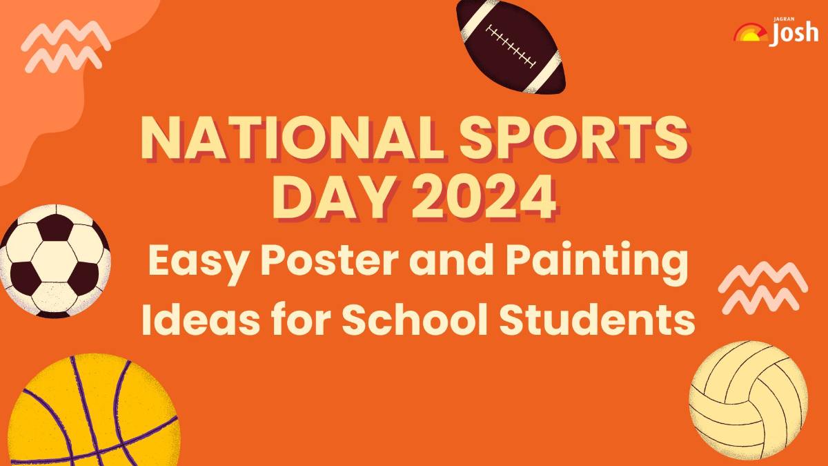 National Sports Day Drawings 2024: Easy Poster and Painting Ideas for School Students 