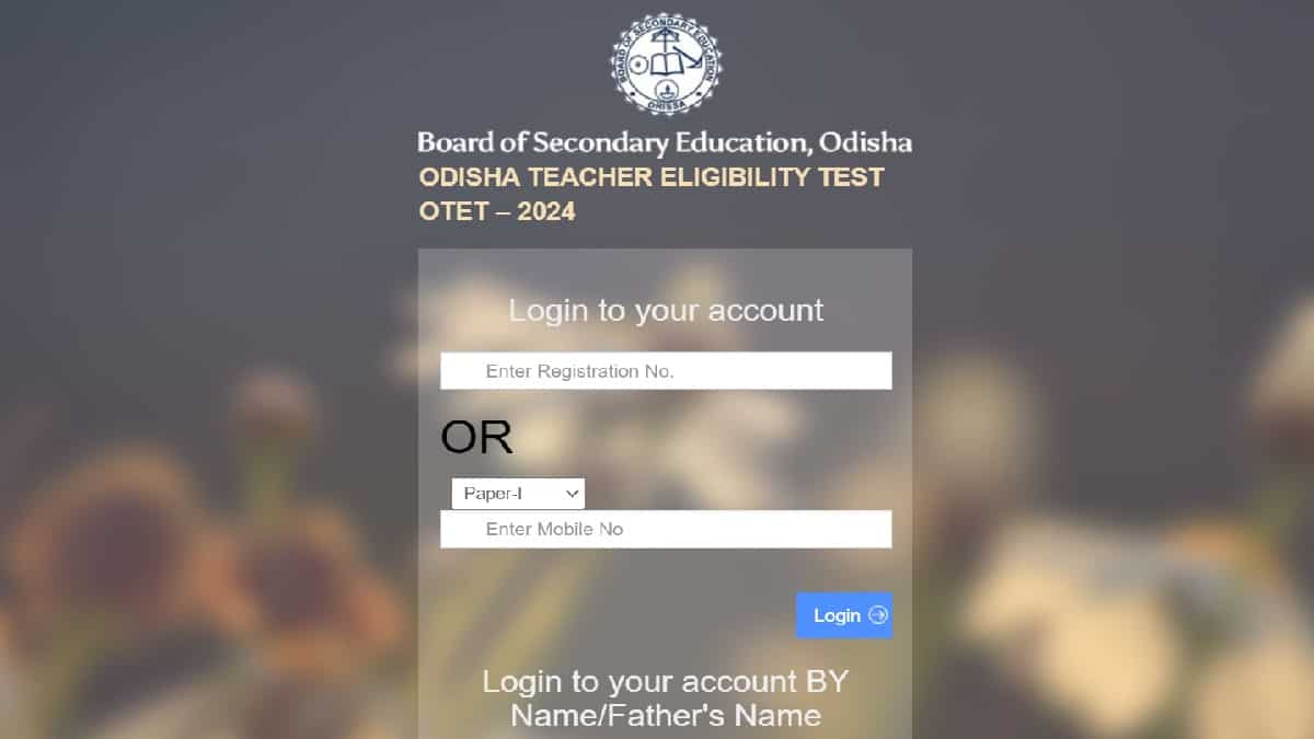 OTET Admit Card 2024 OUT at bseodisha.ac.in: Download OSSTET Call Letter Here